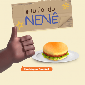 Tuto do Nenê :: Hamburguer Saudável 
