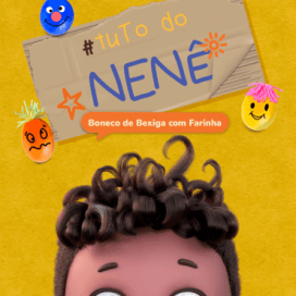Tuto do Nenê :: Boneco de Bexiga com Farinha