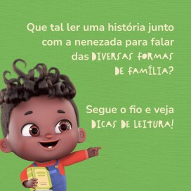 Dicas de Leitura: Diversas formas de família.