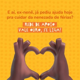 Rede de apoio vale ouro!